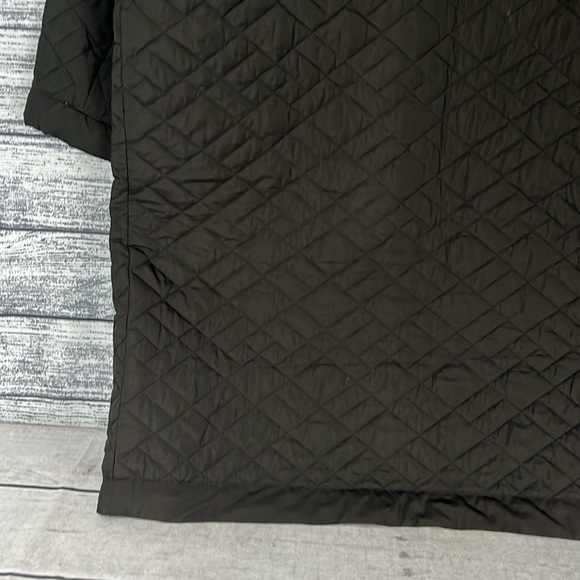 BERNARDO-Black Quilted Hooded Coat - Picture 8 of 11